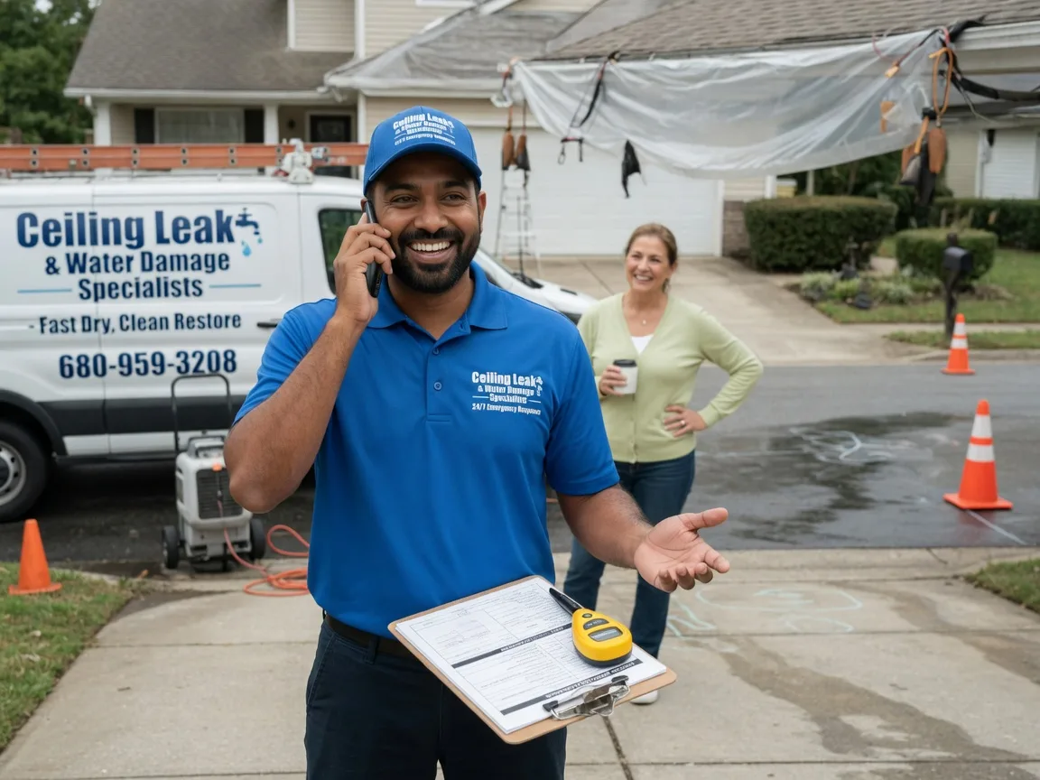 Ceiling Leak Cleanup Bass Lake, CA FAQs